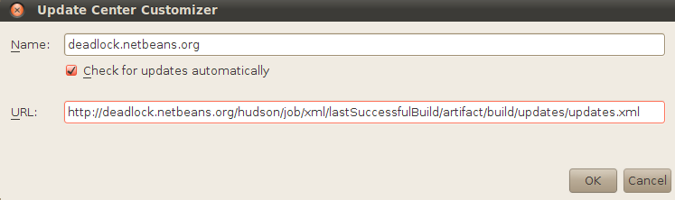 URL de descarga del plugin XML